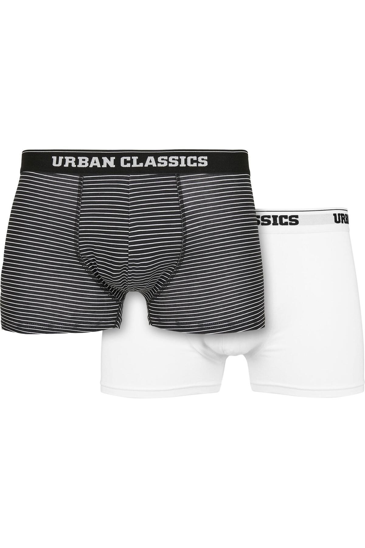 Urban Classics-Herren Organic Boxer Şort 2'li Paket 1