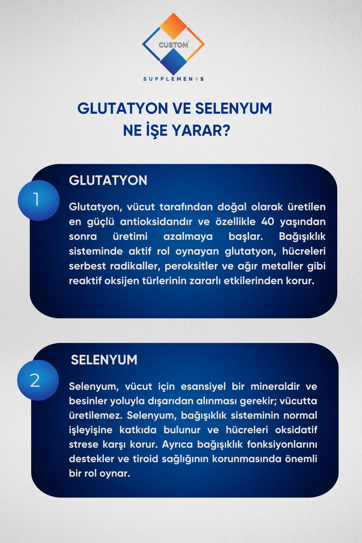 Custom Supplements-Glutathione + Selenium Enteric Capsule 30 Capsules 4