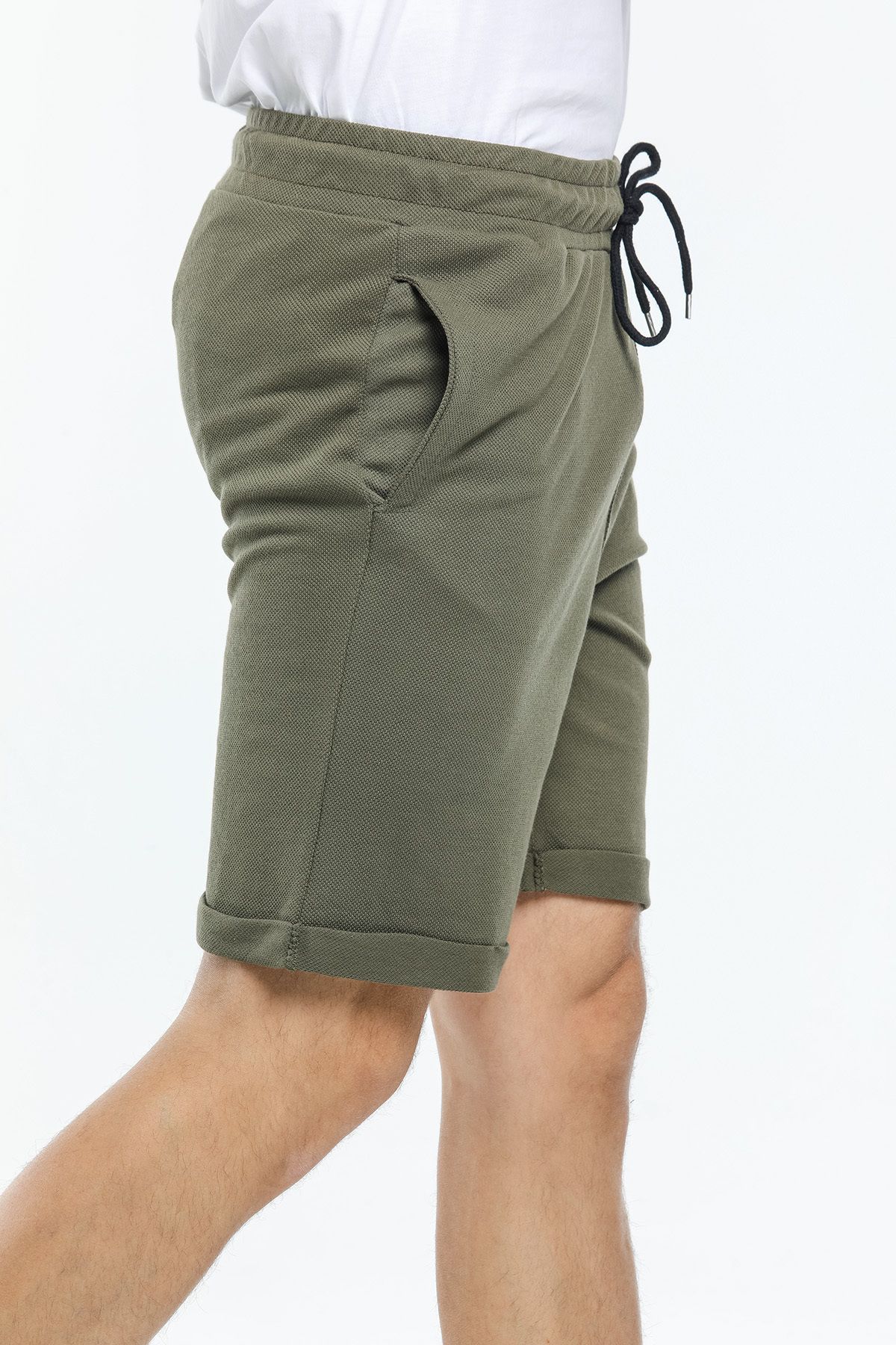 Superlife-Pantaloni scurți pentru bărbați, cu croiala dublă, spr21y51 4