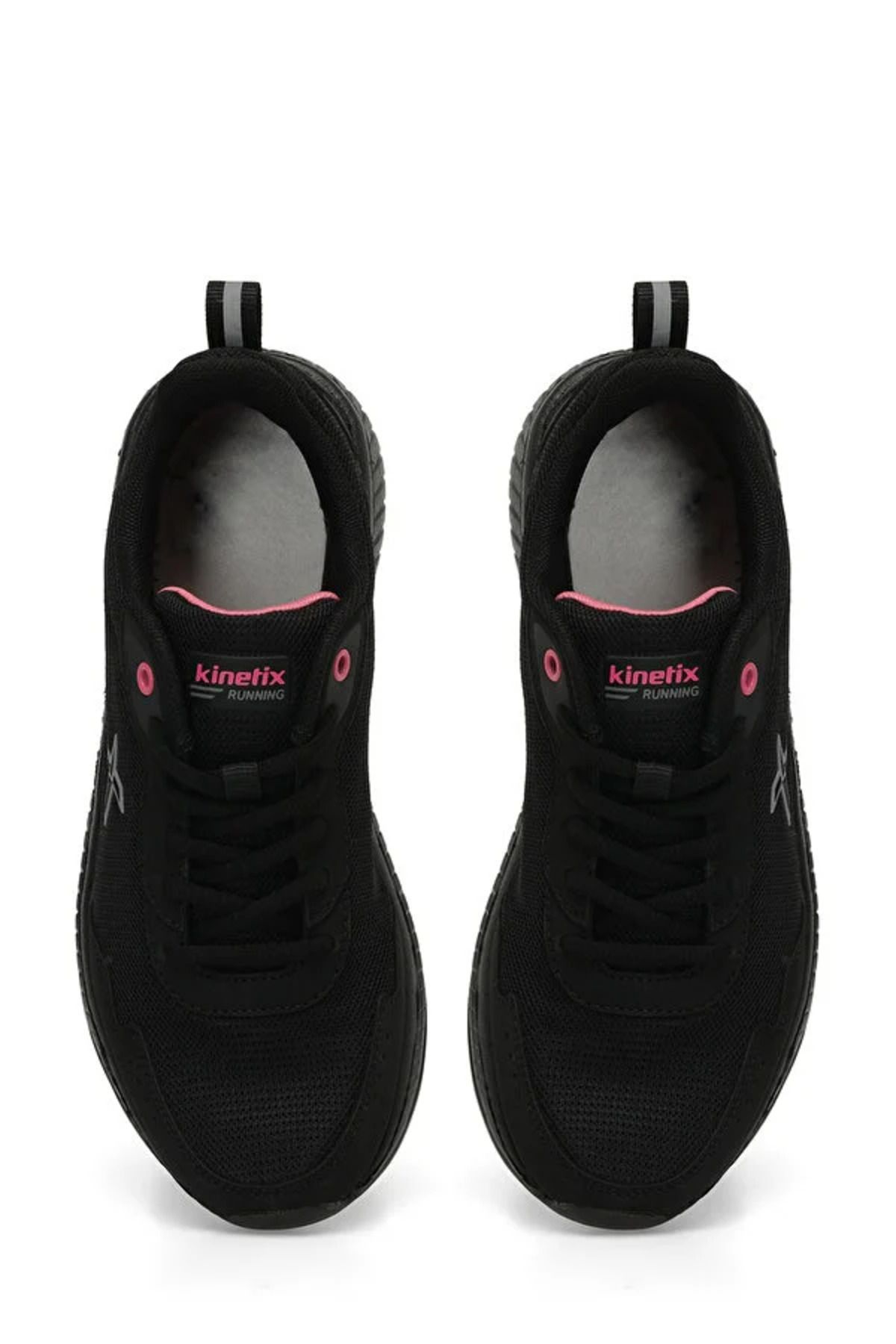 Kinetix-Pantofort de damă NANCY TX W 4FX cu șireturi, cu talpă ușoară, NEGRU FUCI 2