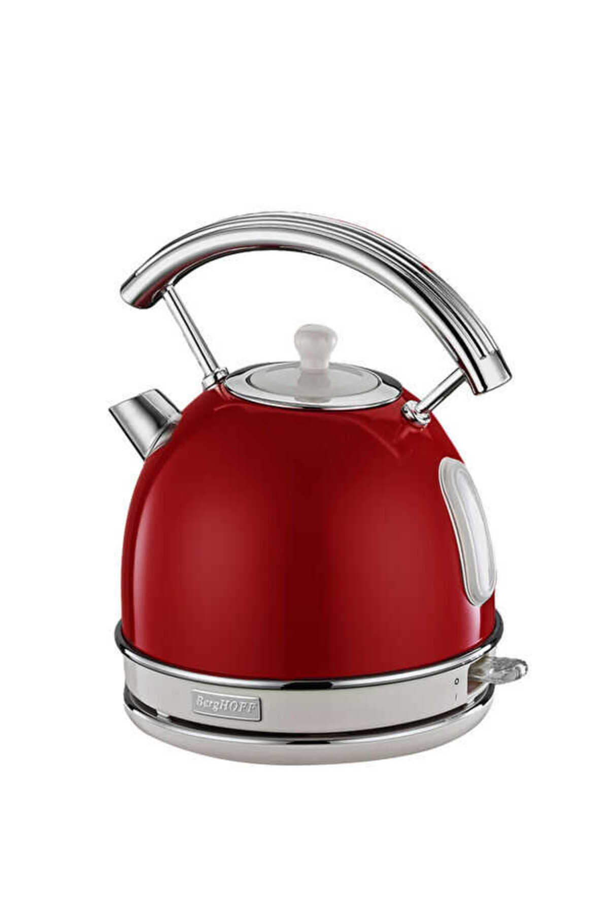 Berghoff GEM RETRO 1.7 Litre Kırmıı Yuvarlak Su Isıtıcısı