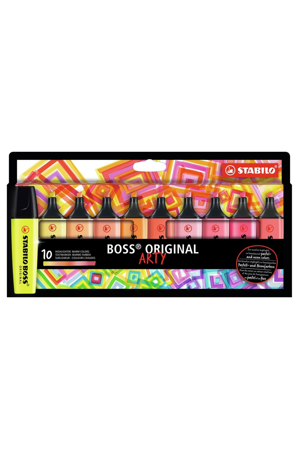 Stabilo BOSS ORIGINAL ARTY SICAK SET 10 LU