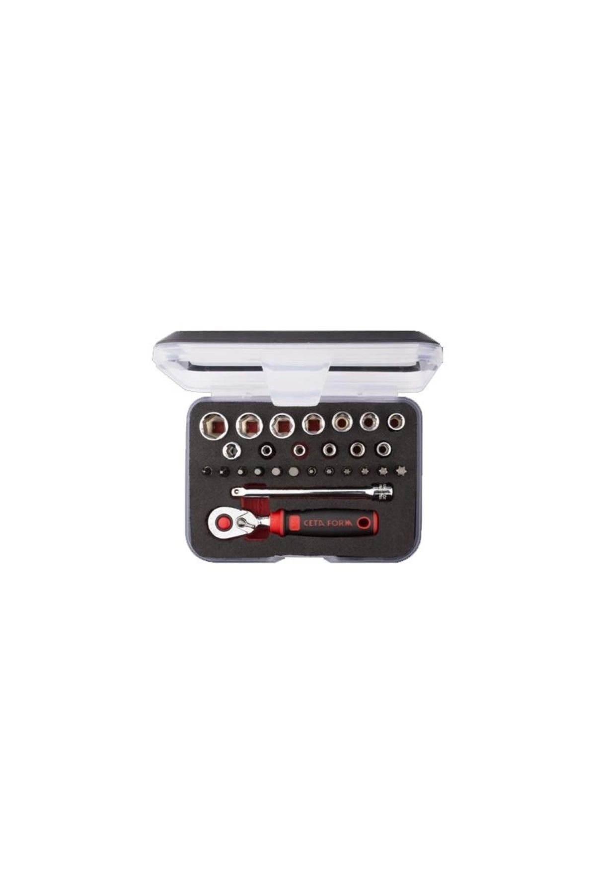 CETA FORM-C00-27ph5 Set de prize cu 6 colțuri de 27 bucăți 1/4" (compact Ku 1