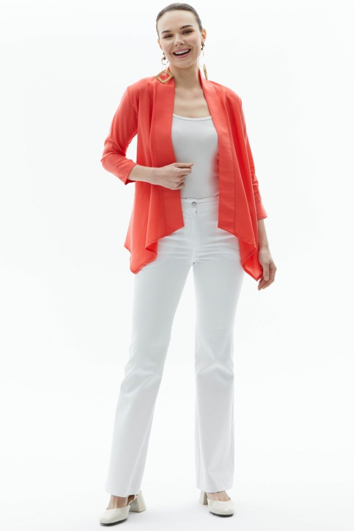 Selen Giyim-Front Draped Jacket 2