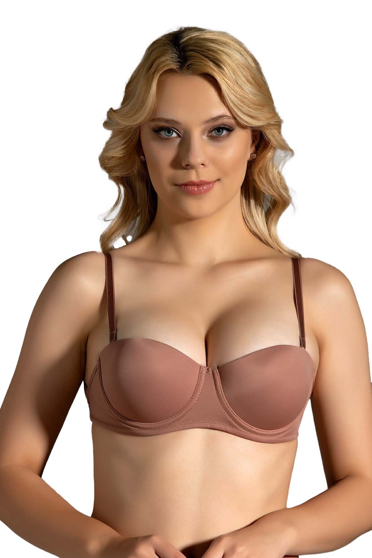 NEWBRA LINGERIE Kadın Desteksiz B Cup Sütyen , 338310
