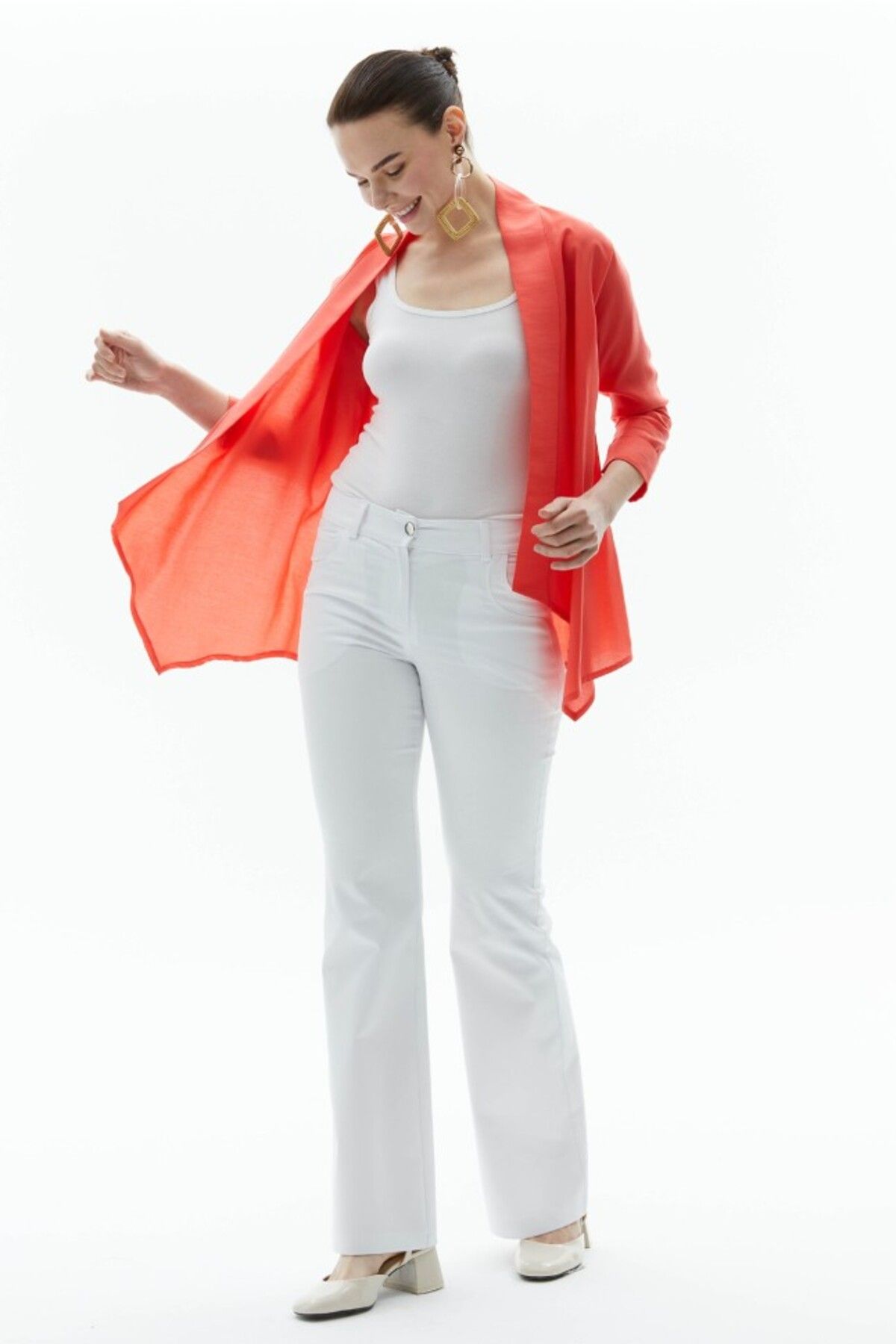 Selen Giyim-Front Draped Jacket 4