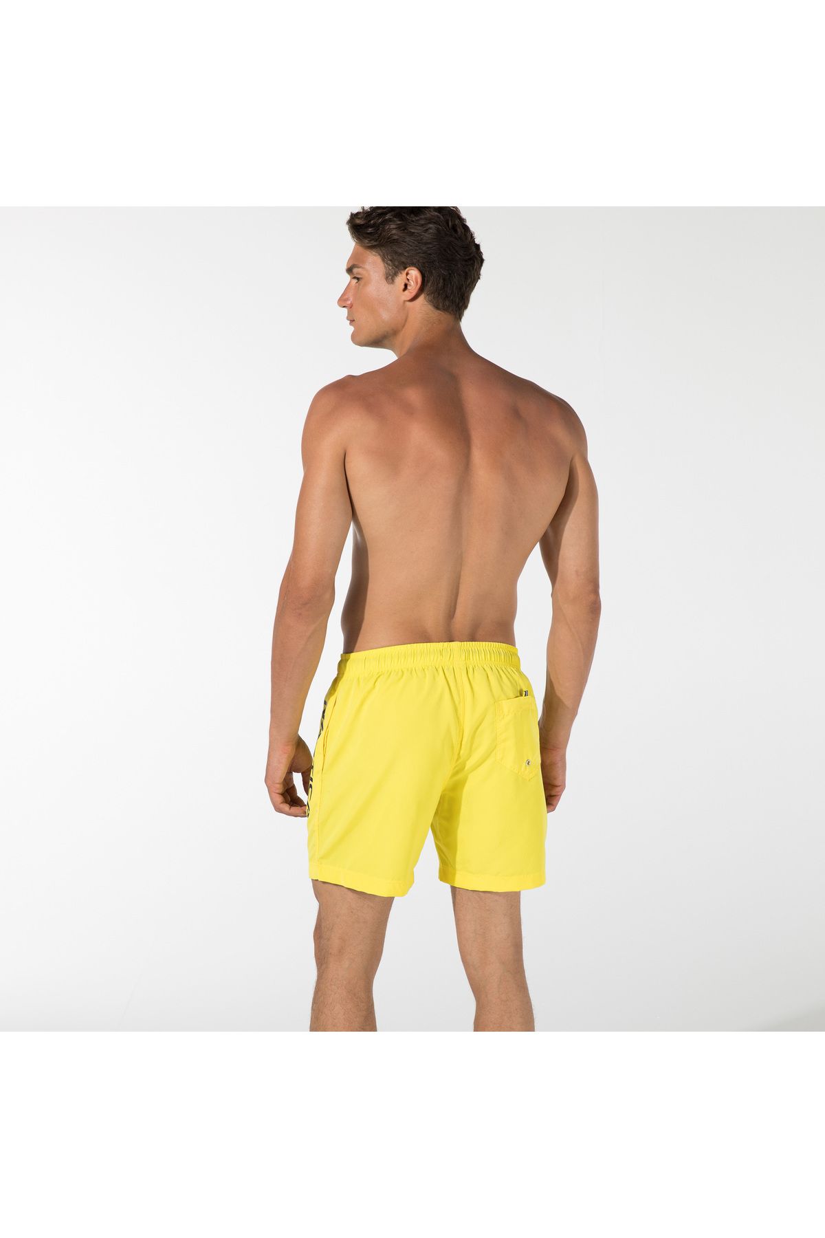 شلوارک شنا زرد مردانه شورت لباس مناسب Nautica