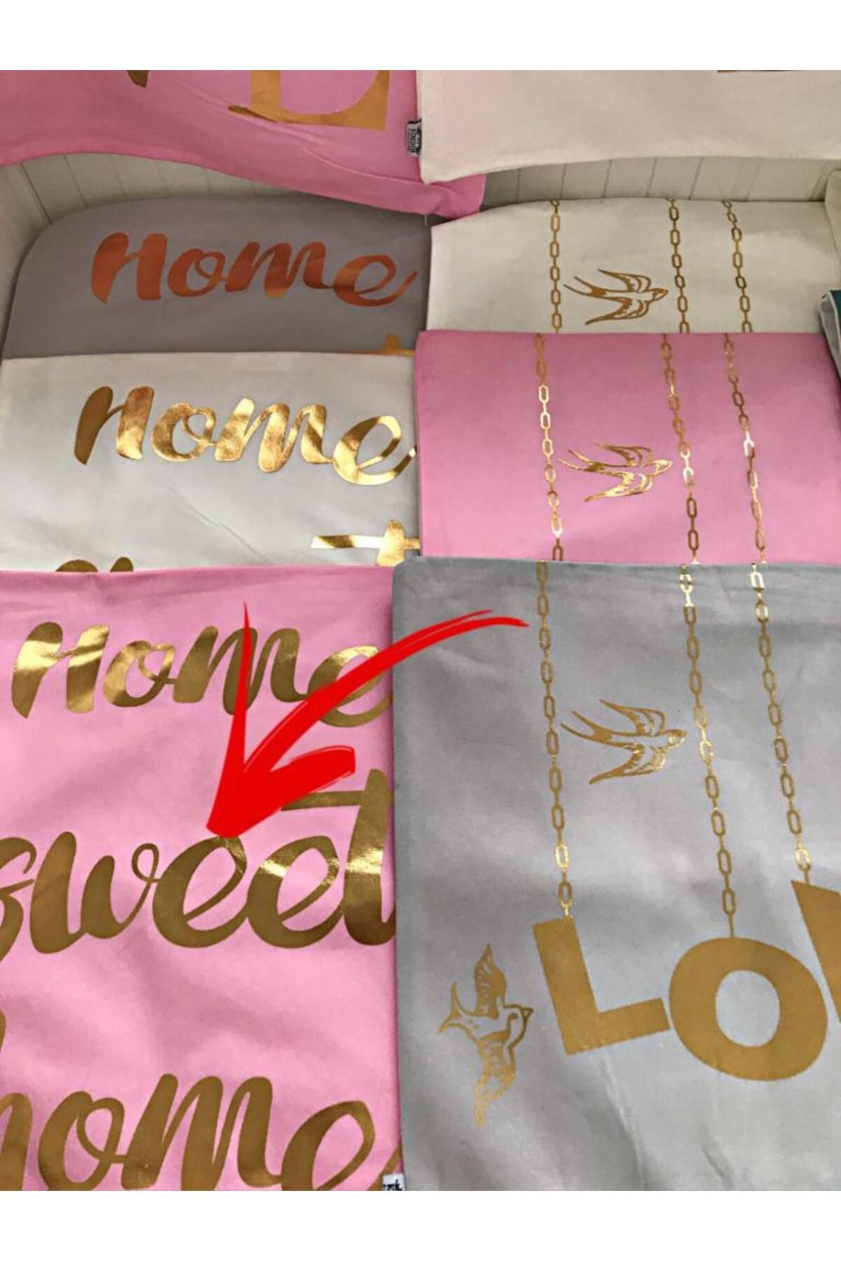 بيكيبو-GILDED CASE HOME SWEET HOME PINK 1