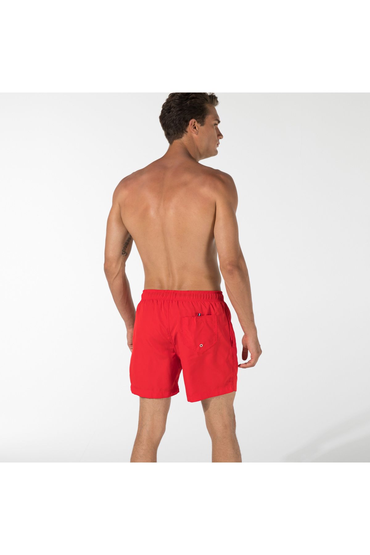 شلوارک شنا قرمز مردانه شورت لباس Nautica