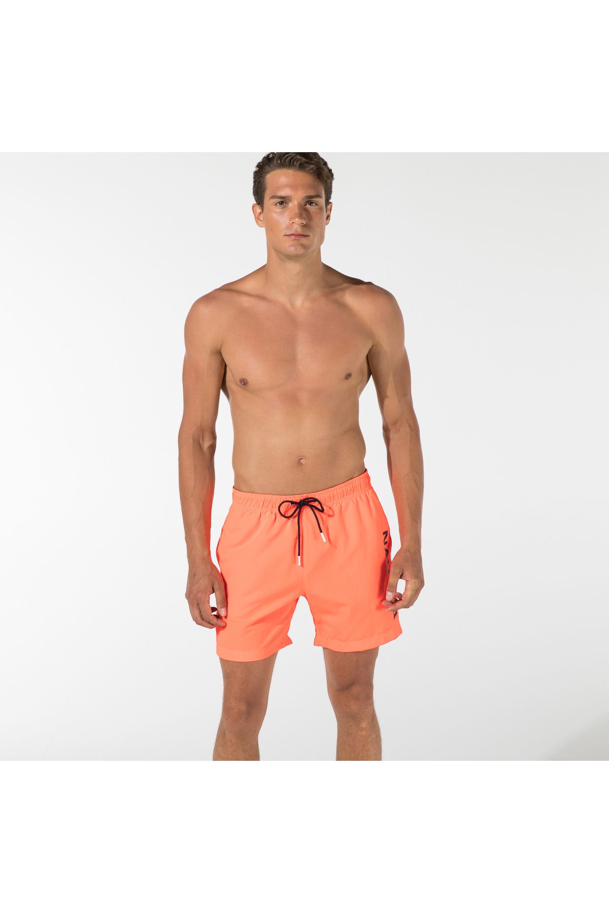 شلوارک شنا نارنجی مردانه شورت لباس Nautica