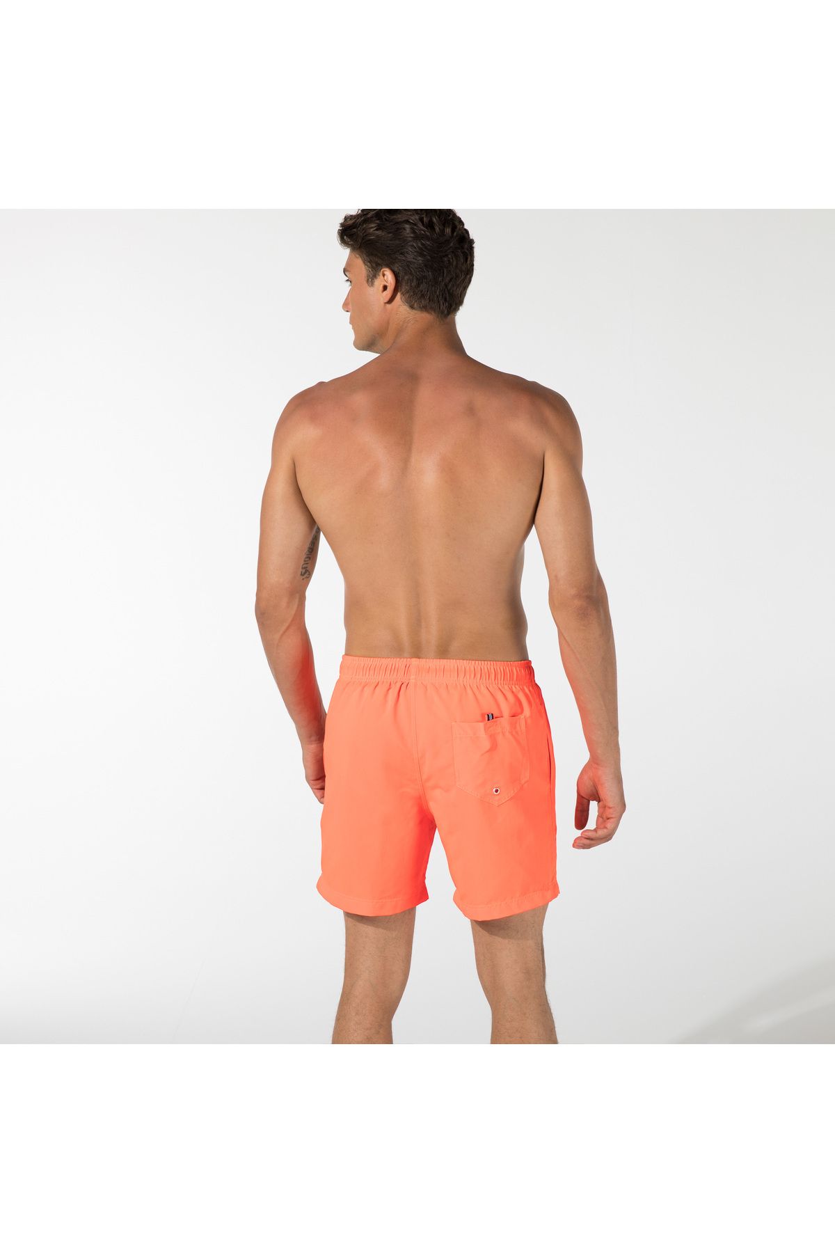 شلوارک شنا نارنجی مردانه شورت لباس Nautica