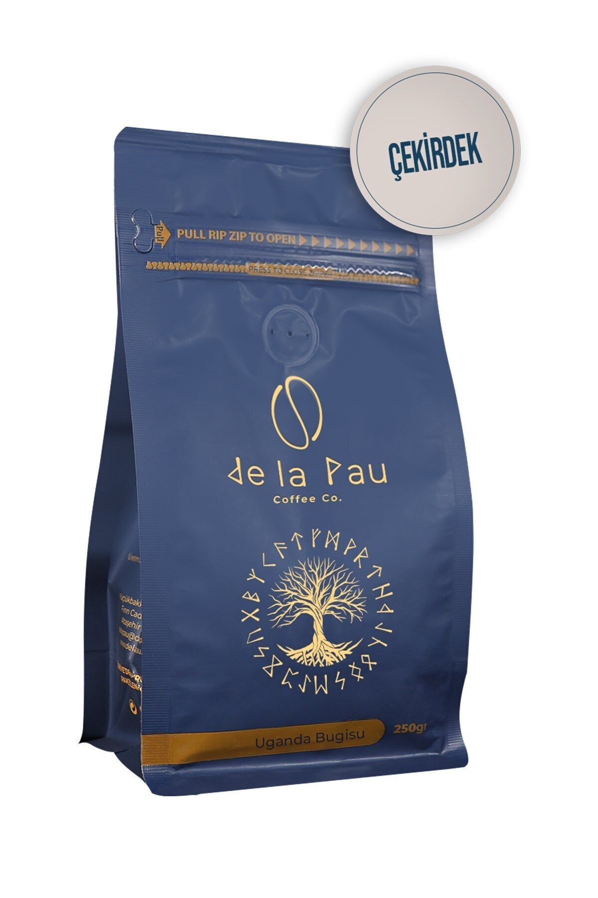 DELAPAU-Uganda Bugisu Roasted Pack Core Coffee 250 Gr 3
