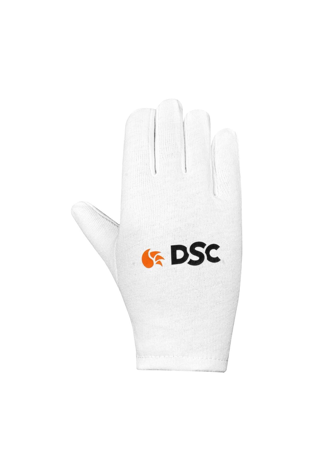 DSC-قفازات داخلية من Motion Cotton Palm Full Finger لضرب الكريكيت للرجال | مقاس - الأولاد 4