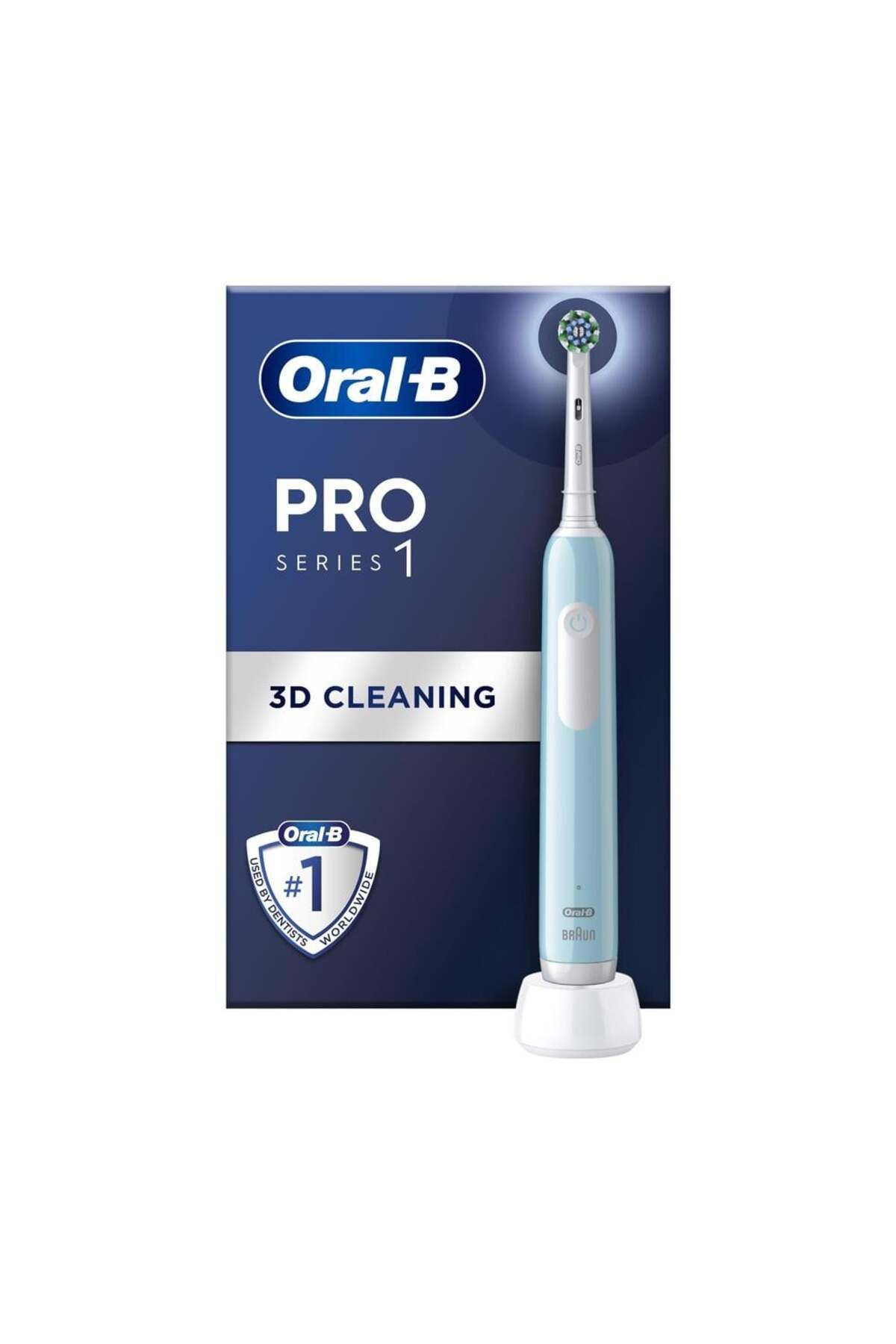 Braun Oral B Pro 1 Serisi Mavi Şarj Edilebilir Diş Fırçası