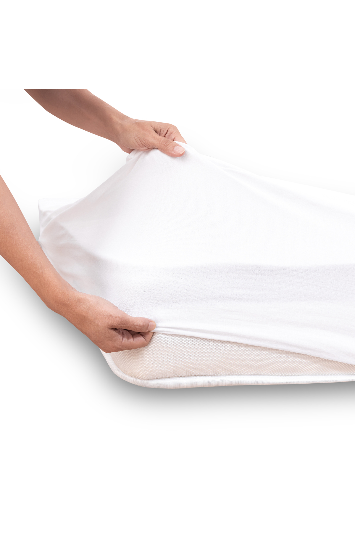 Micro Fitted Full Edge Waterproof Mattress Protector Undersheet Single Double Size