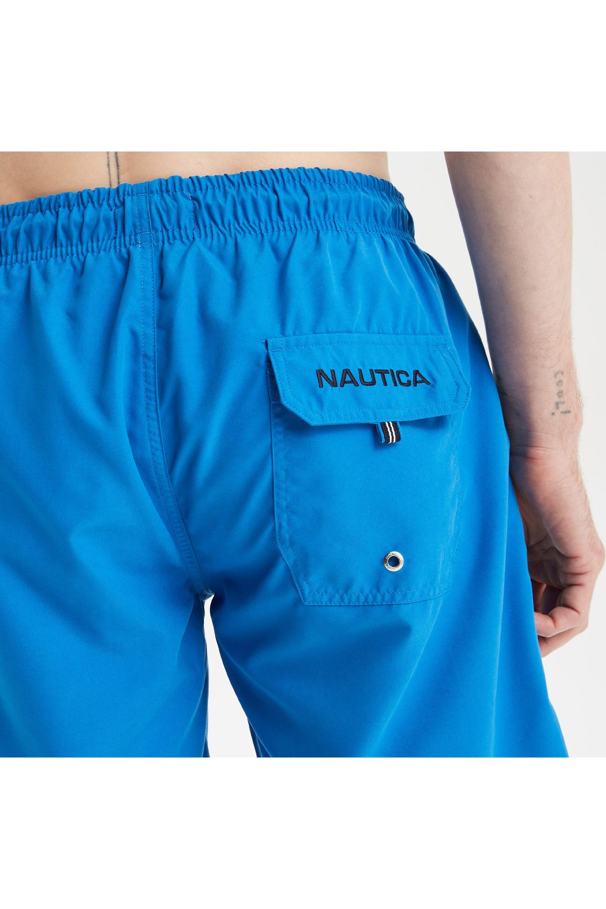 شلوارک شنا آبی مردانه شورت لباس Nautica