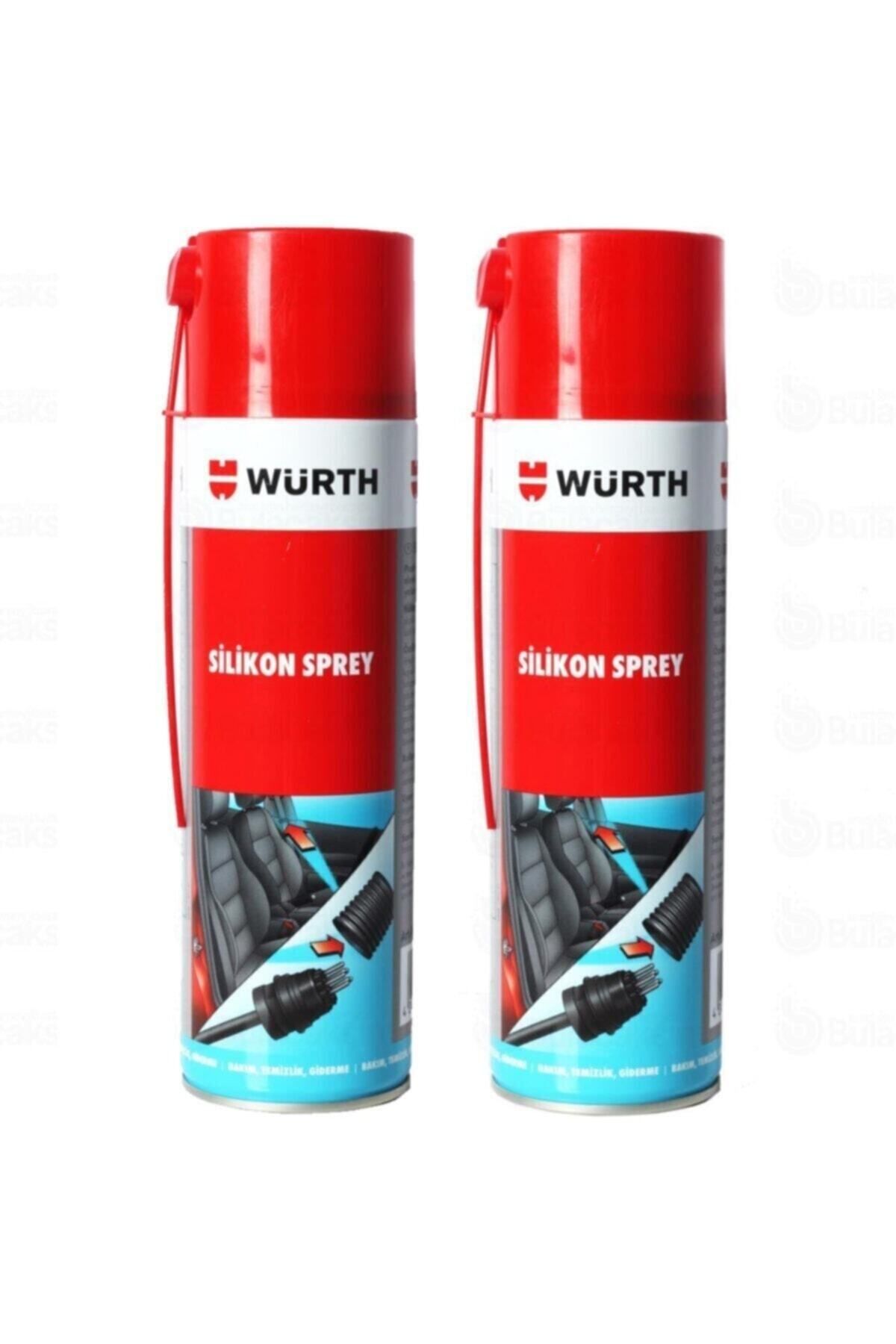 Würth Silikon Sprey 500 ml - 2 Adet