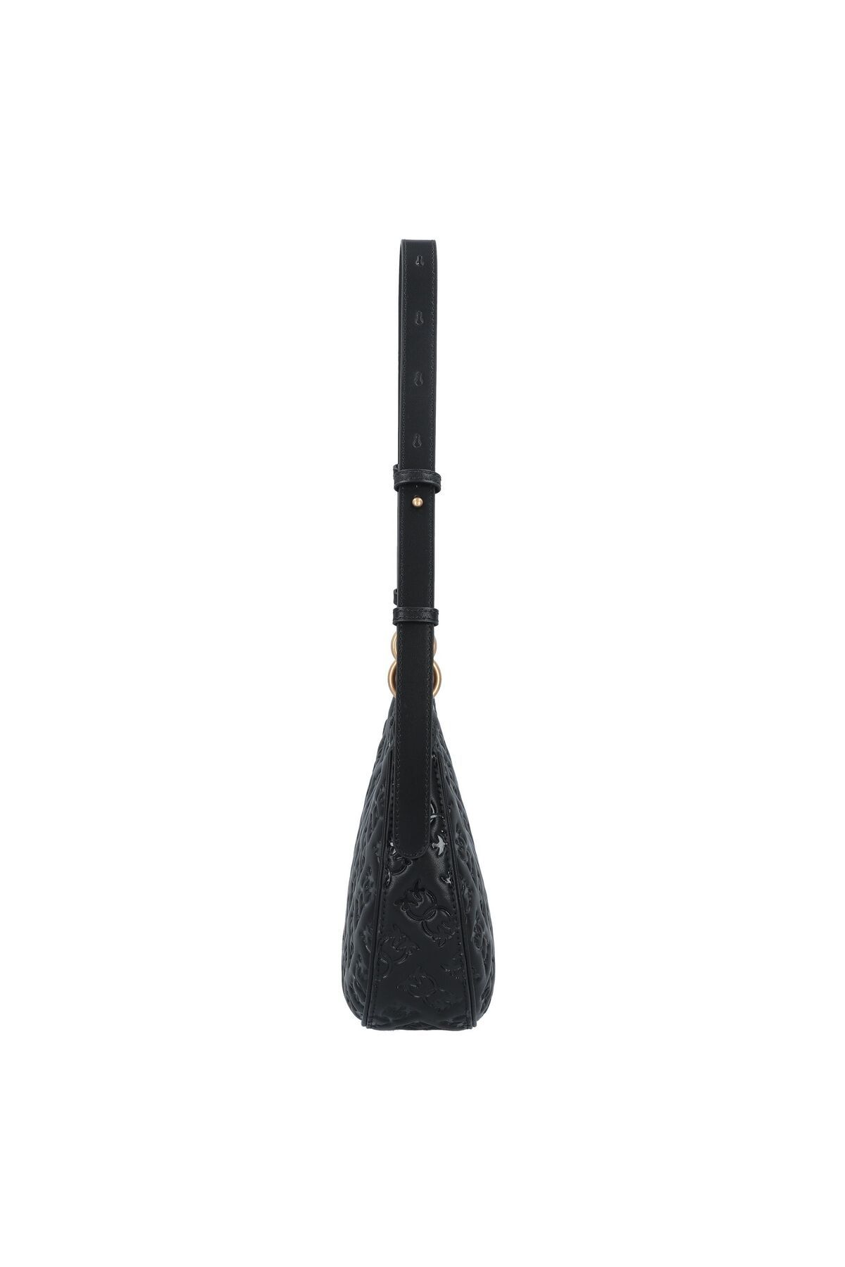 PİNKO-Half Moon Schultertasche Leder 27 cm 3