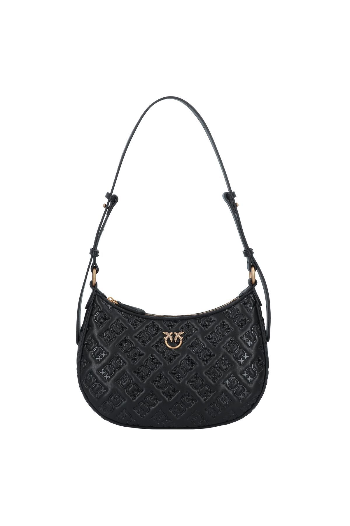 PİNKO-Half Moon Schultertasche Leder 27 cm 1