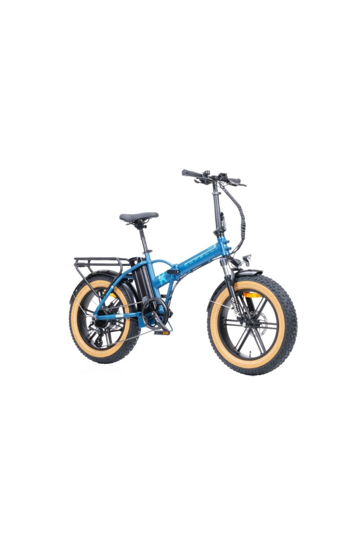 Corelli Quinox - 20'' Jant - Elektrikli Katlanır ( Fat Bike ) Bisiklet - Haki