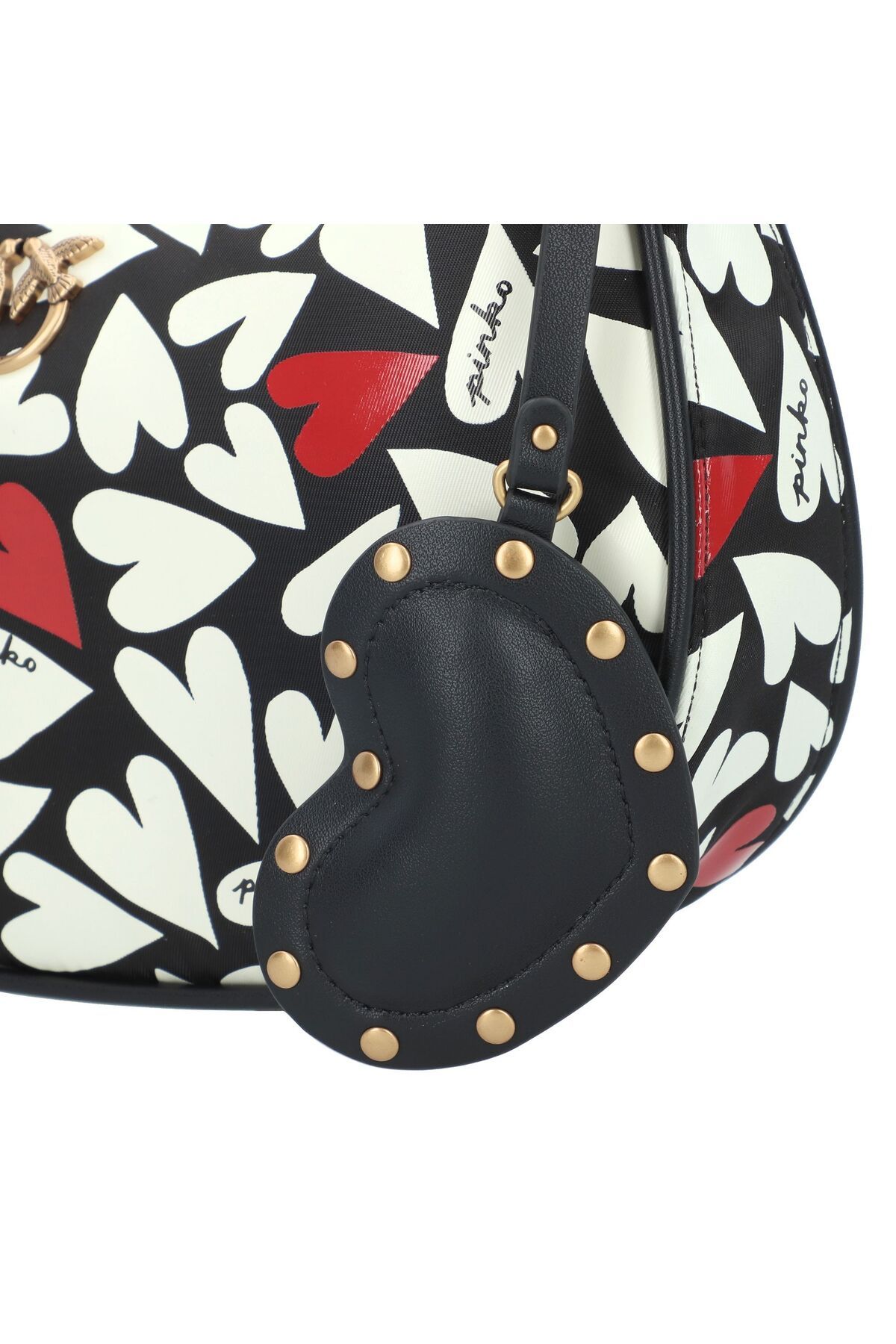 PİNKO-Schultertasche Leder 25 cm 4