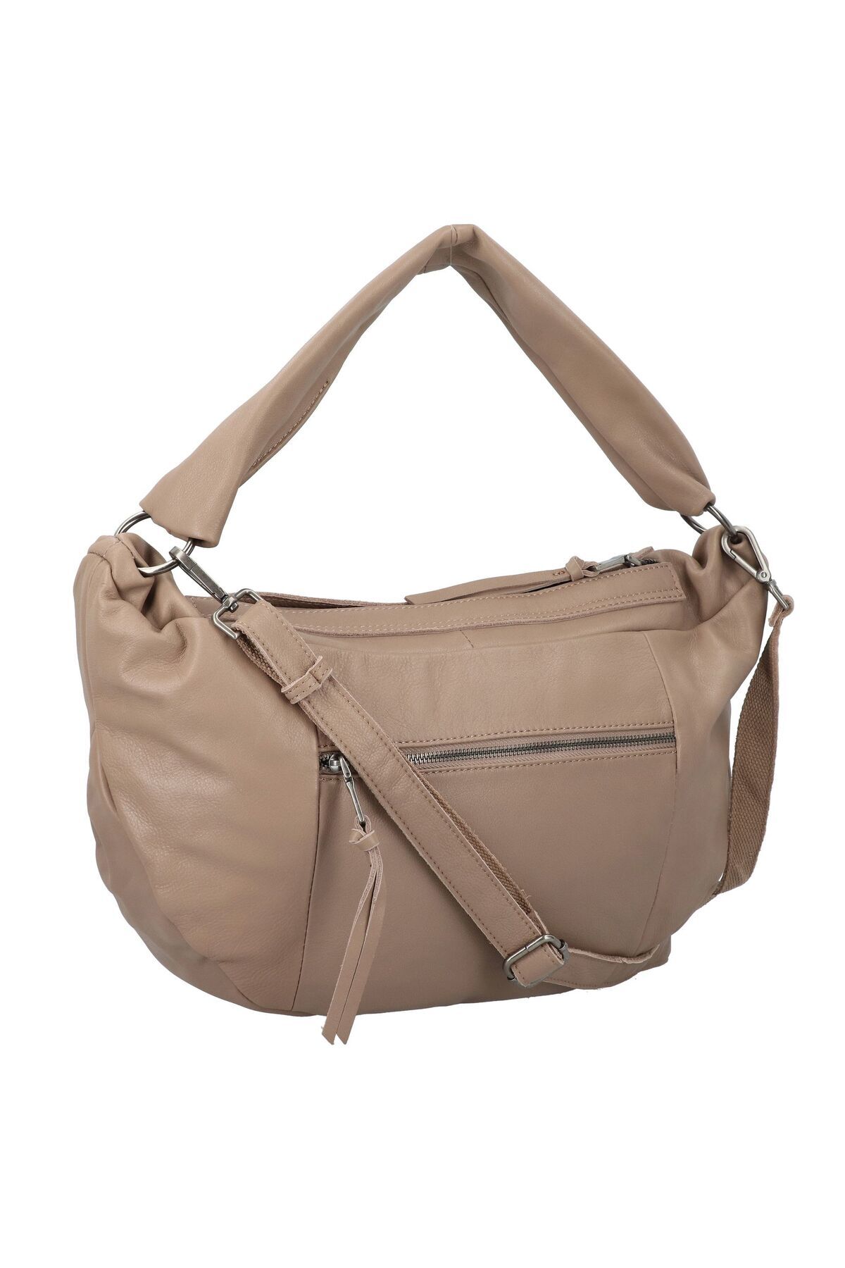 FREDsBRUDER-Kožená kabelka cez rameno Rousur 50 cm 4
