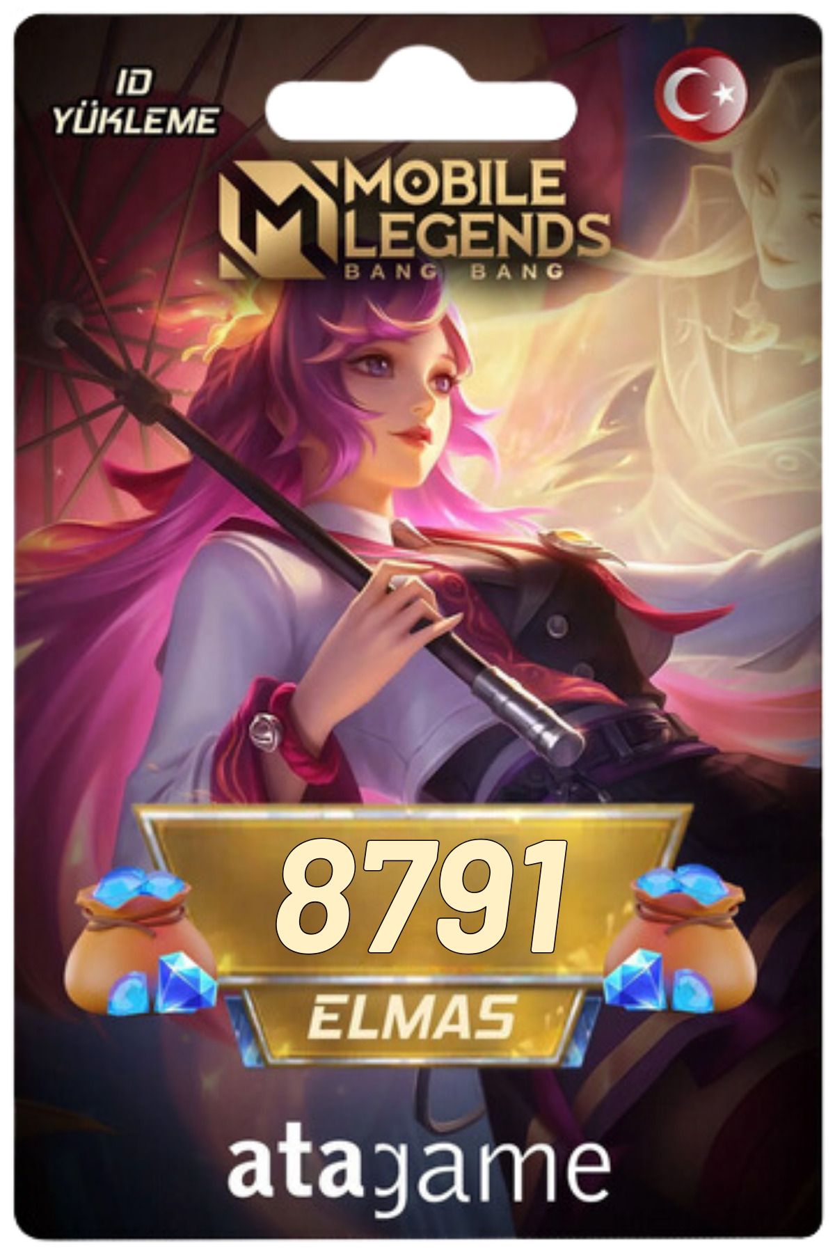 AtaGame Mobile Legends 8791 Elmas TR ID