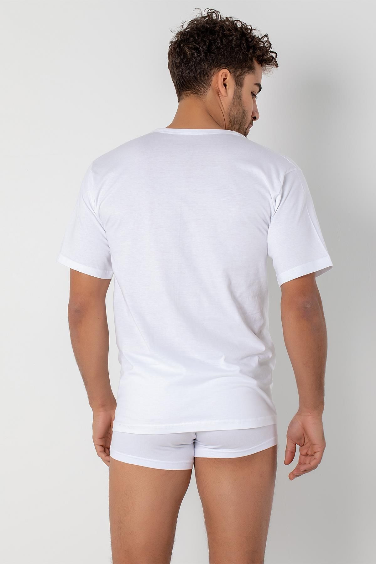 Miorre-Ανδρικό κοντομάνικο εσώρουχο Doremi Combed Cotton Crew Neck 3