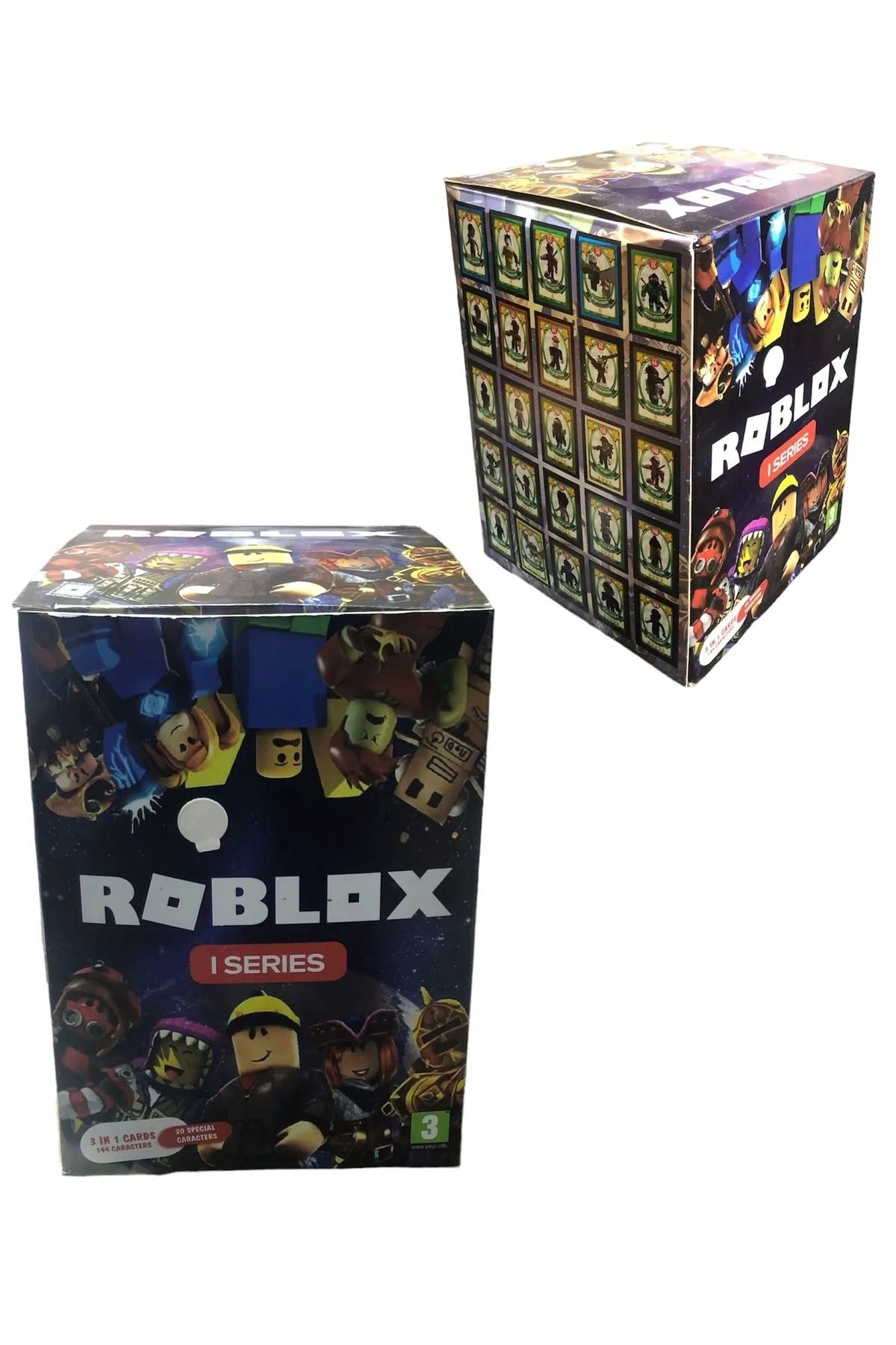 Roblox 1 Seri 3 In 1 Cards Oyun Kartı 150 Poşet  450 Adet Kart 1 Kutu