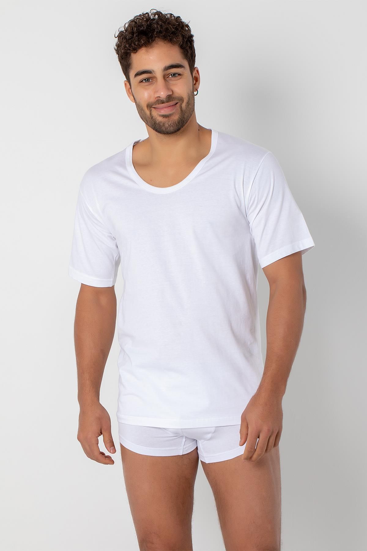 Miorre-Ανδρικό κοντομάνικο εσώρουχο Doremi Combed Cotton Crew Neck 8