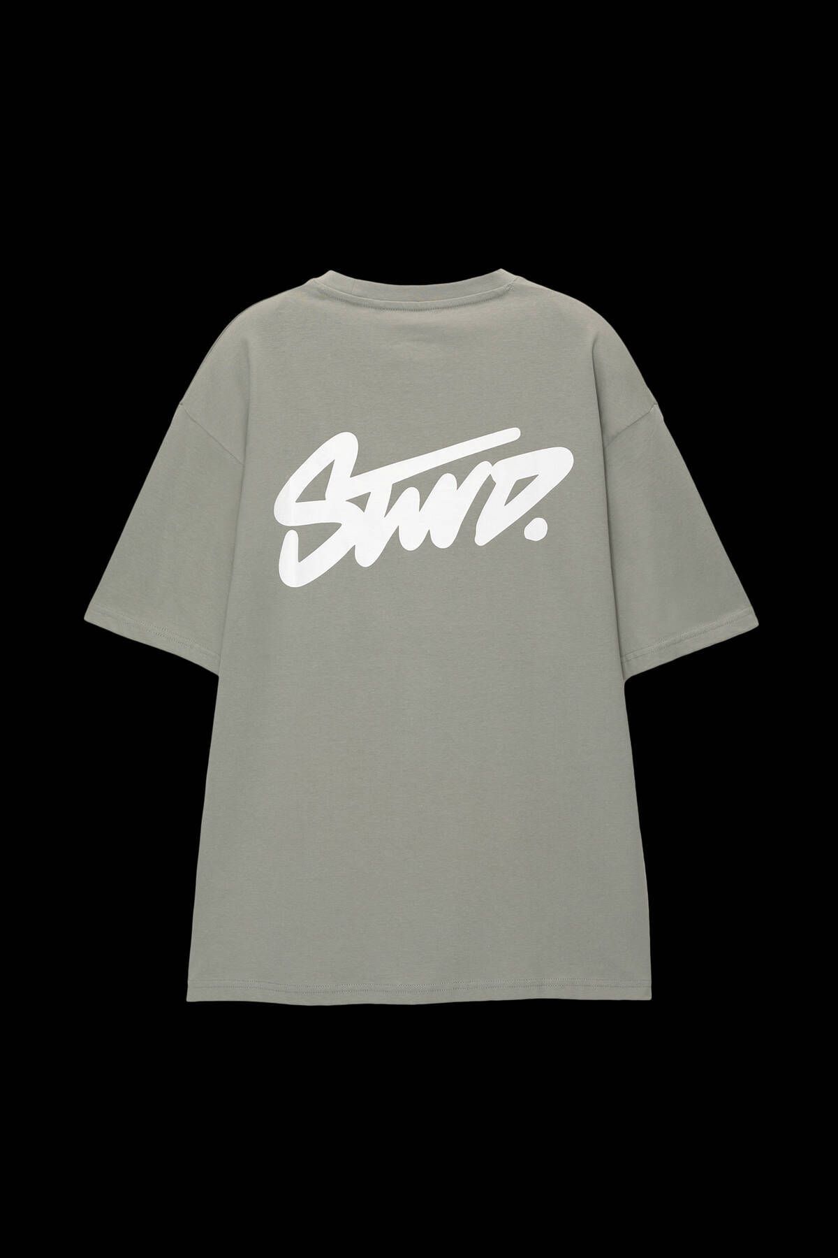 Pull & Bear-T-shirt with STWD logo 1