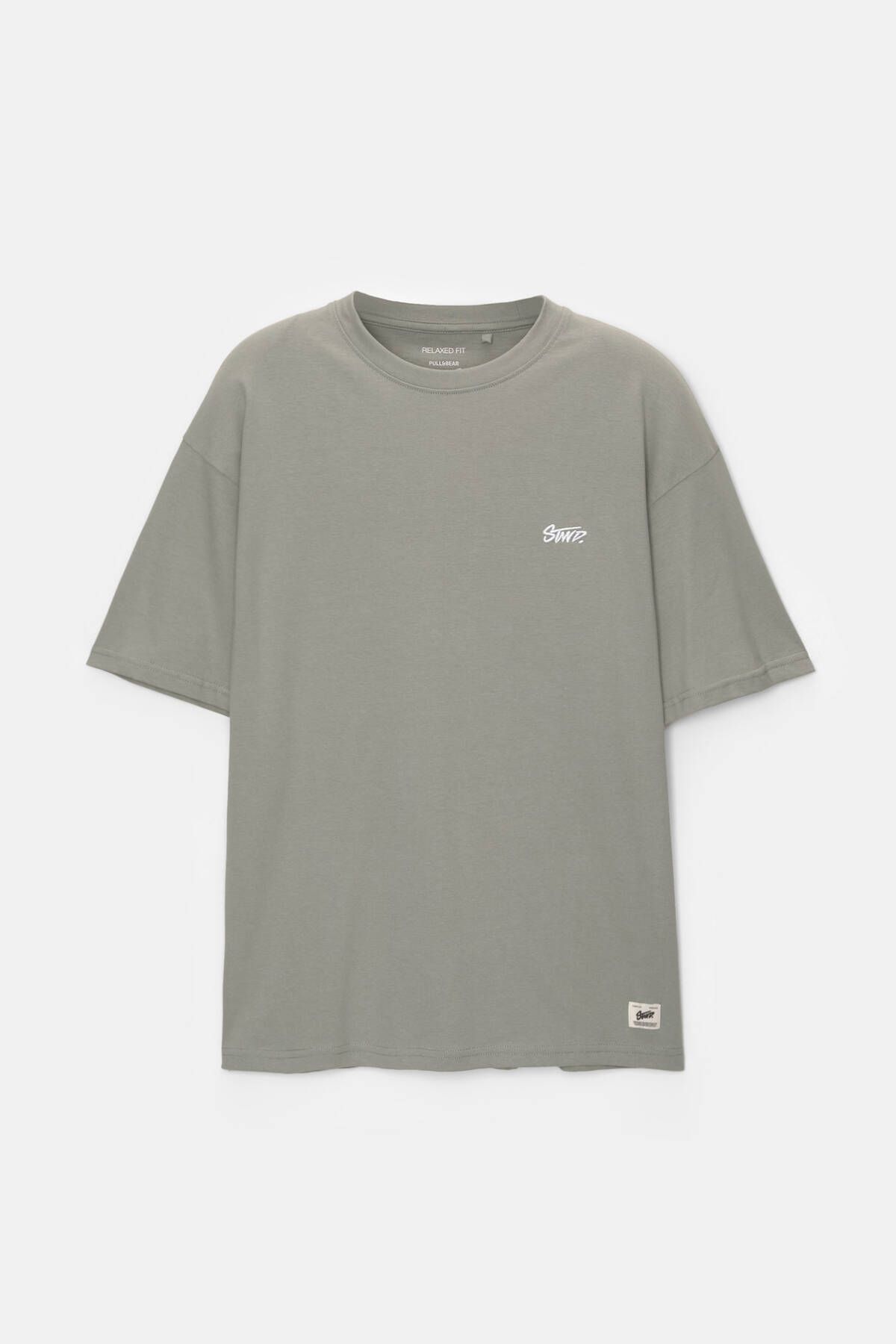 Pull & Bear-T-shirt with STWD logo 7