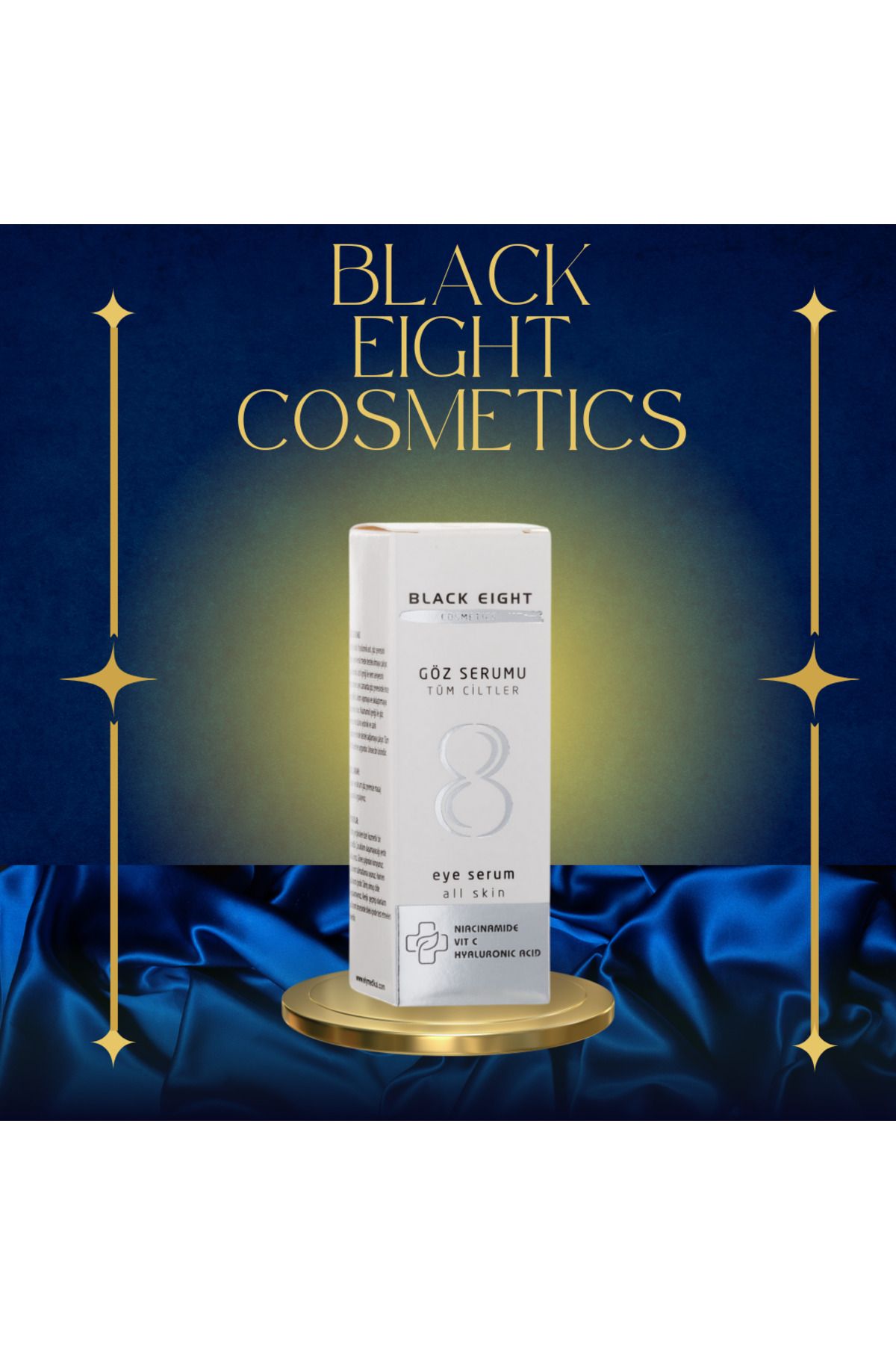 black eight COSMETİCS GÖZ SERUMU