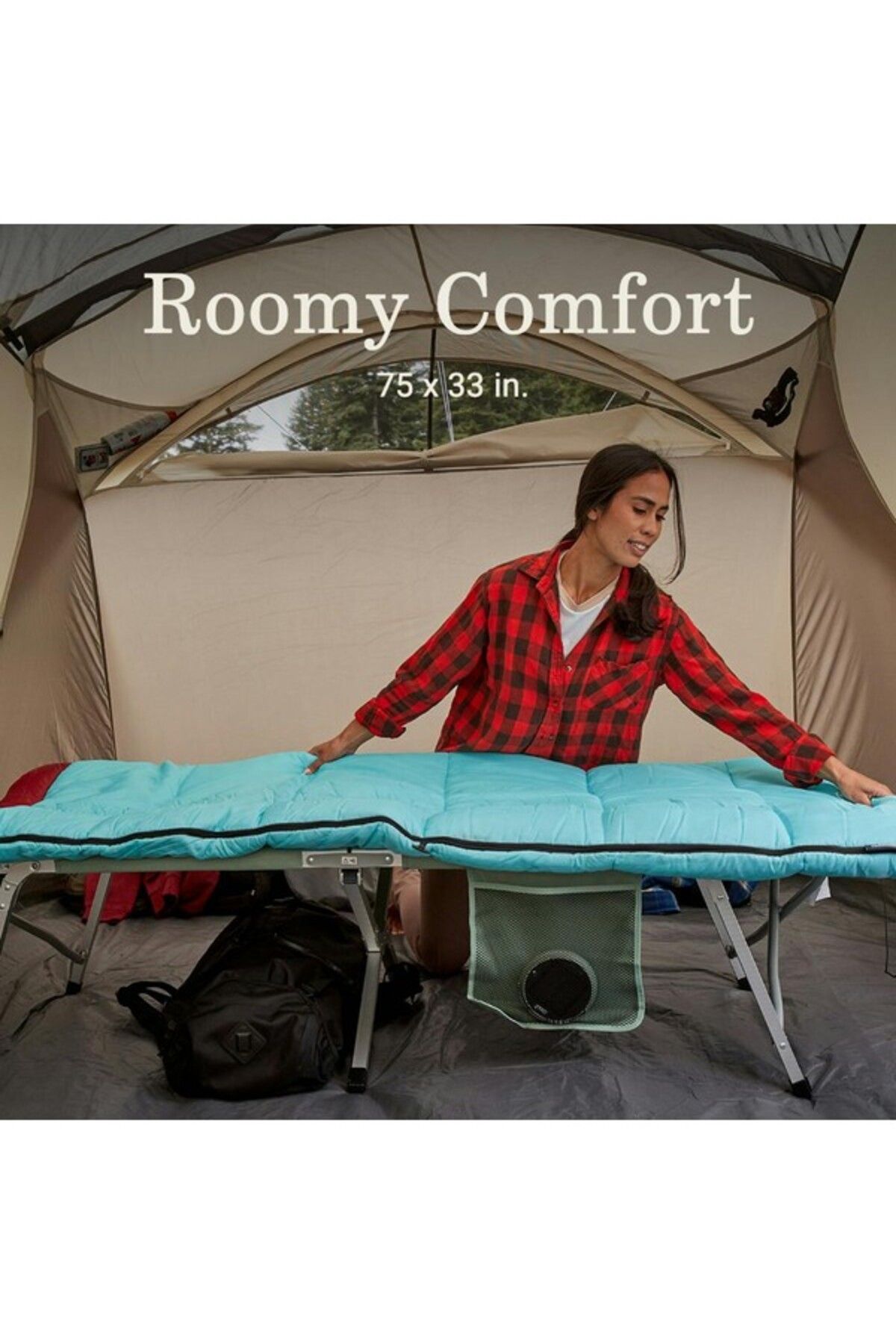 Coleman-Flatlands 50°F Rectangular Sleeping Bag 33 x 75inch 4