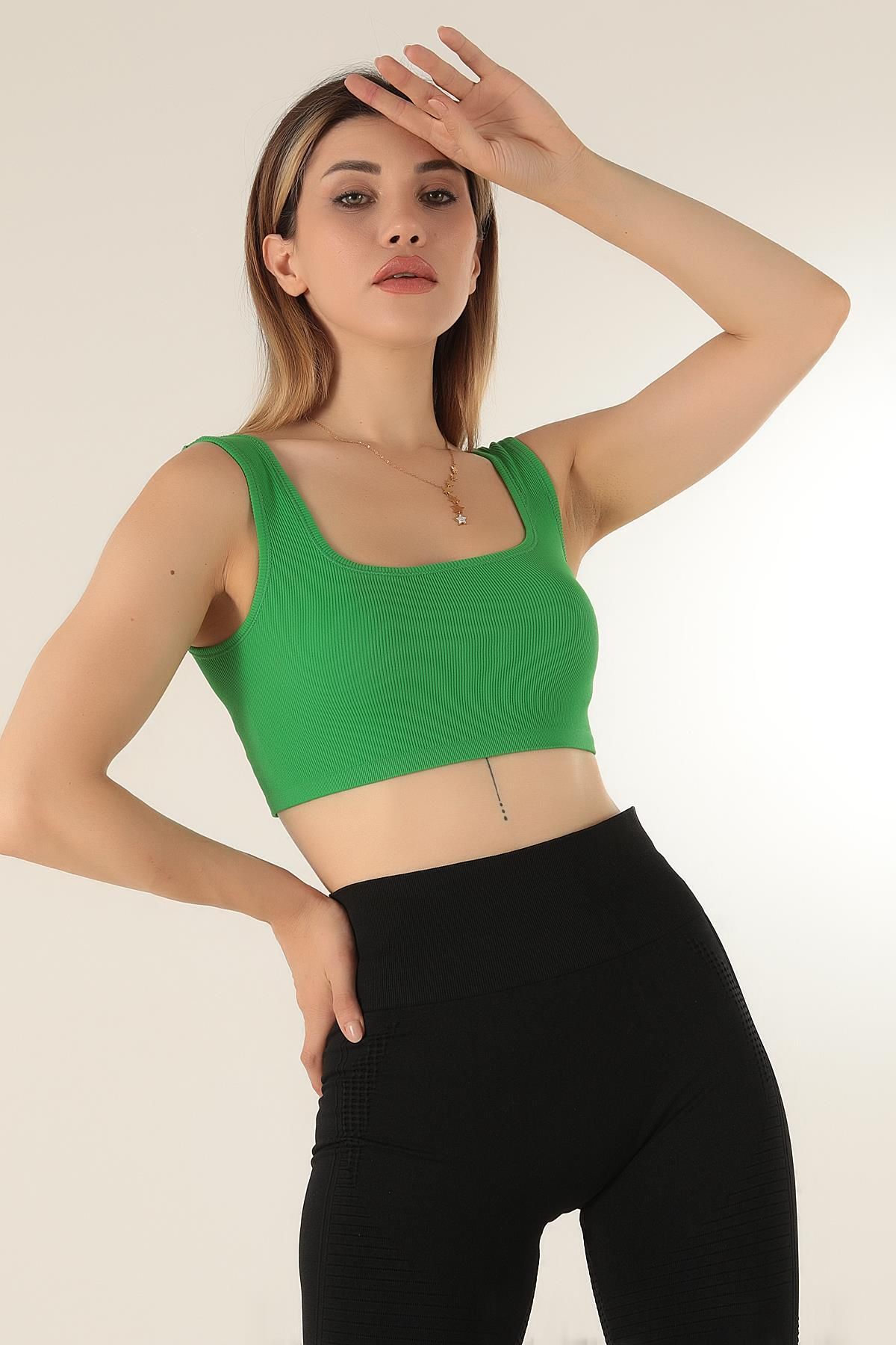 Doremi-Seamless Ribbed Sports Bra 3