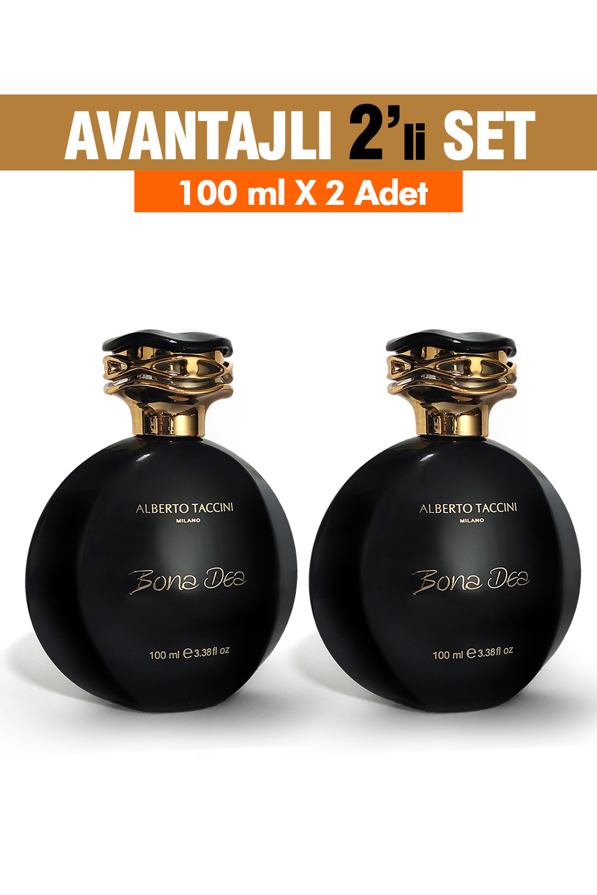 Alberto Taccini 2'Li Set Alberto Taccini 2'Li  Bona Dea Kadın Parfümü - 100 ml — EC88842