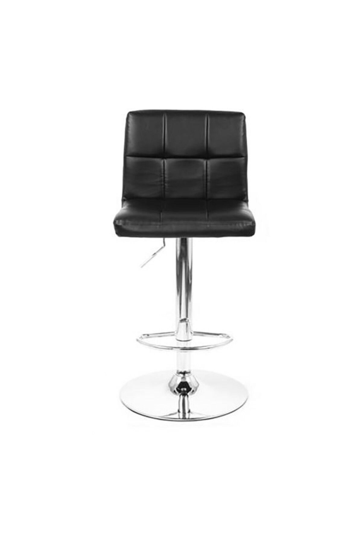 micasa-Anti Skid Feet Tufted Design Armless Kitchen Bar Stool 1