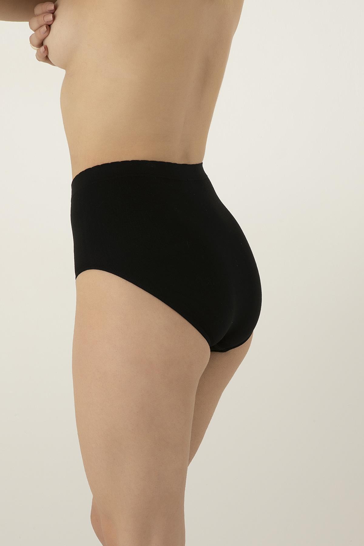 Doremi-Seamless High Waist Breathable Anti-Sweat Comfortable Fit Women's Slip Panties 6