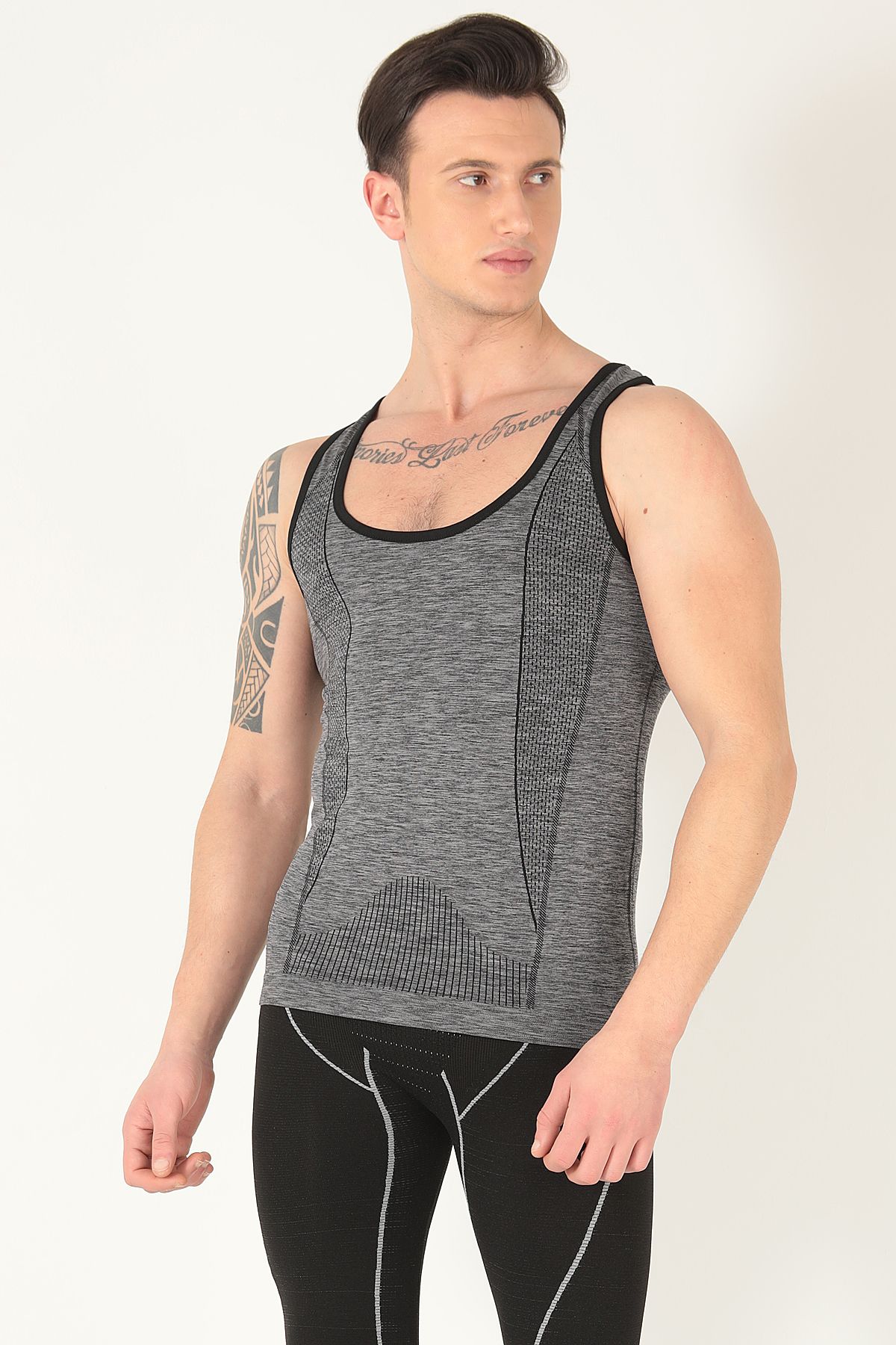 GIGOTTO Μπλουζάκι Sports Gym Seamless Seamless für Adult Unisex - L/XL