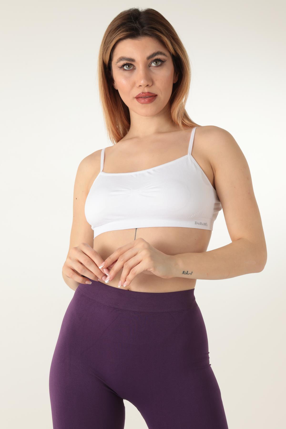 DoReMi Seamless İnce Ayarlanabilir Askılı Kapsız Büstiyer