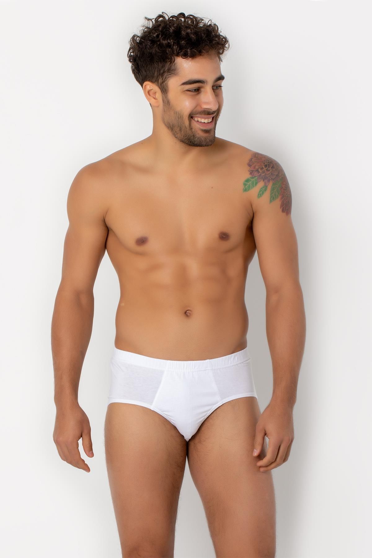 Miorre-Men's Comfortable Fit - 100% Natural Cotton Anti-Sweat Slip Panties 2