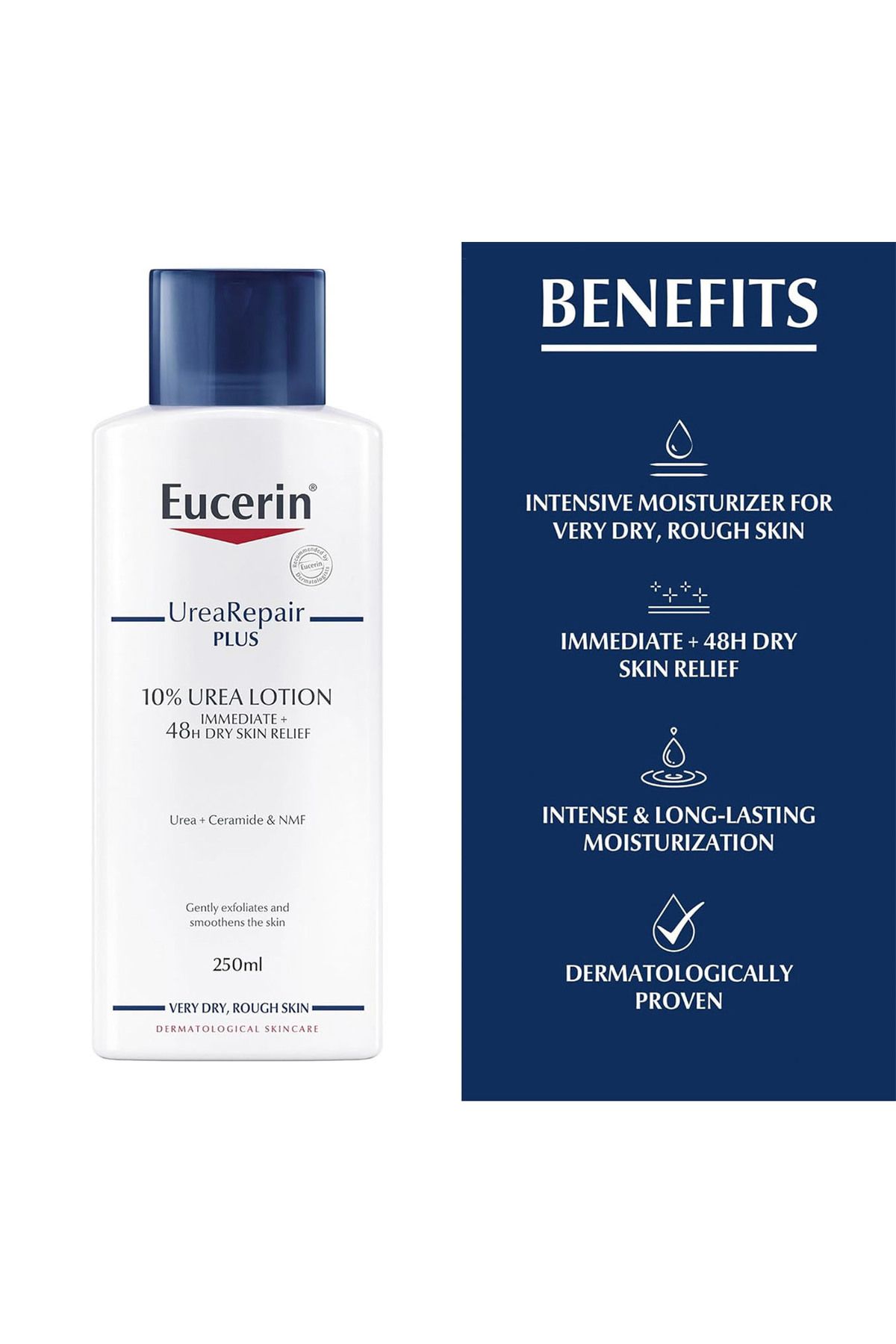 Eucerin-Urea Repair Plus Body Lotion 10% Urea Dry Skin 250ml 3