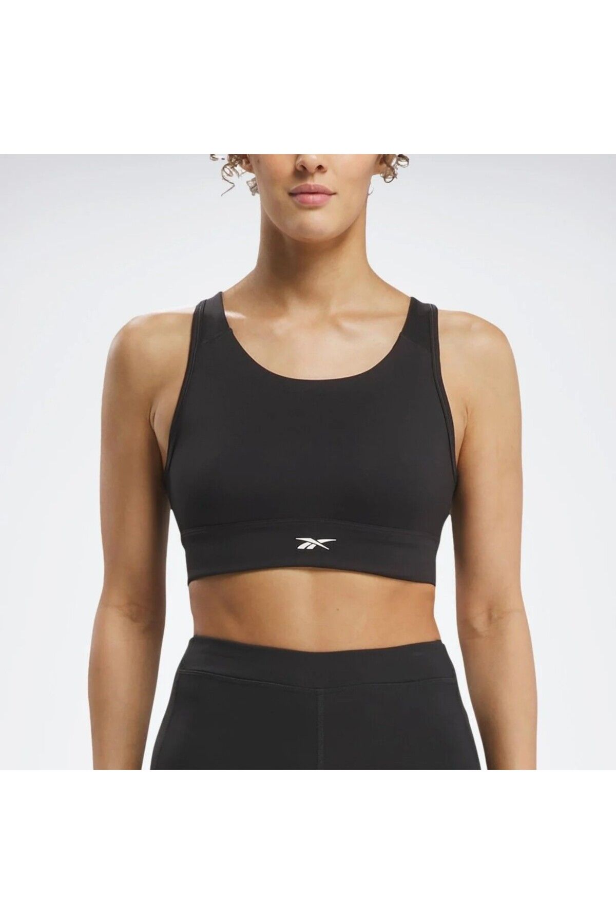 Id Train High Support Bra Kadın Siyah Askılı Sporcu Sütyeni