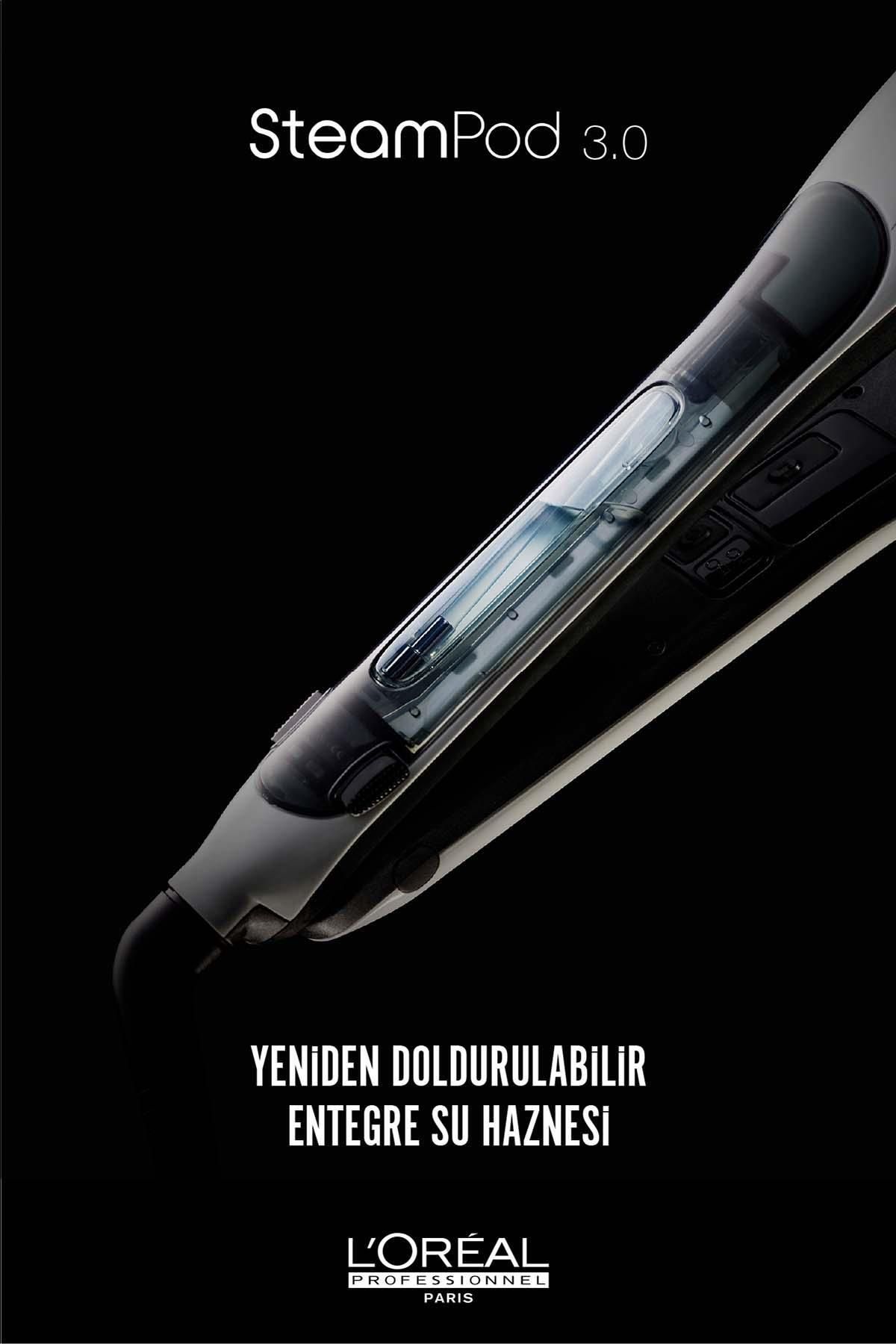 L'oreal Professionnel-جهاز فرد الشعر وتصفيفه بالبخار من لوريال Steampod 3.0 3