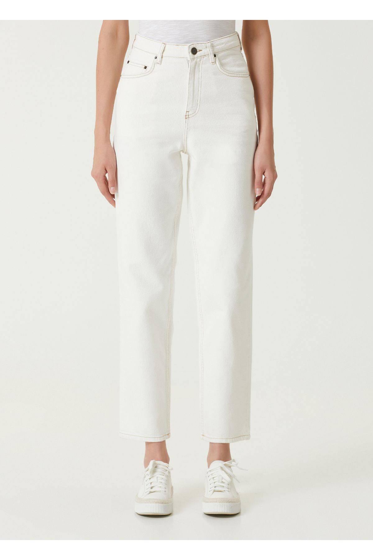 American Vintage-Le Droit White Jean Pants Size: 27 2