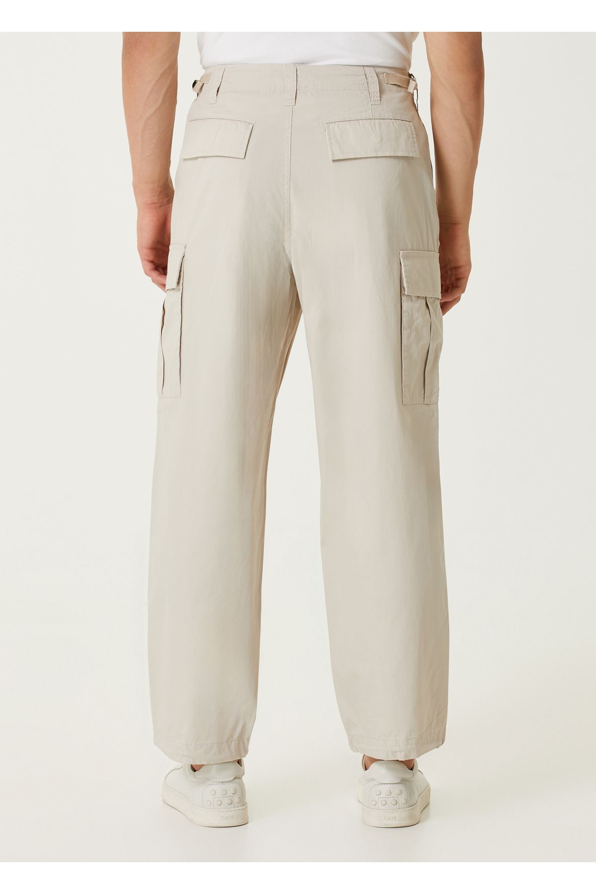 Obey-Big Timer Light Grey Cargo Pants Size: 34 3