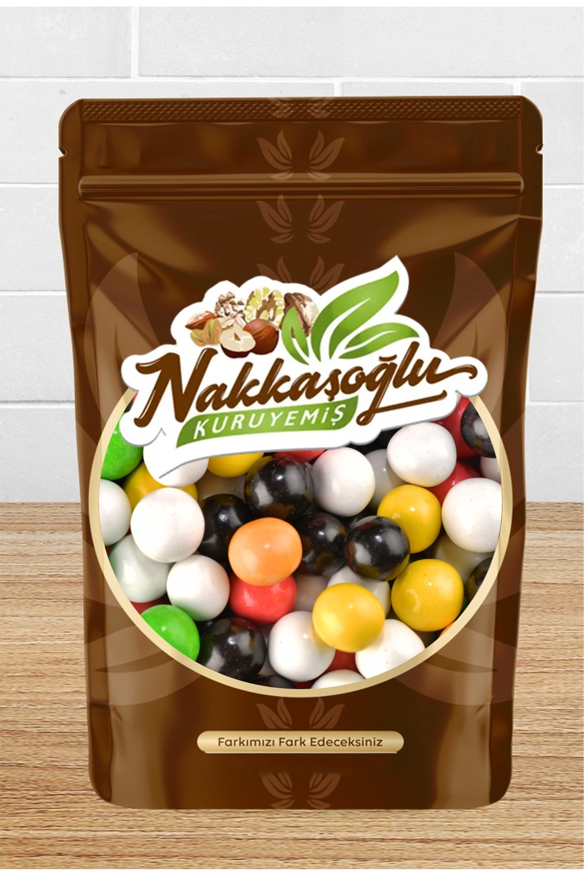 Nakkaşoğlu Kuruyemiş Çikolatalı Leblebi 500gr