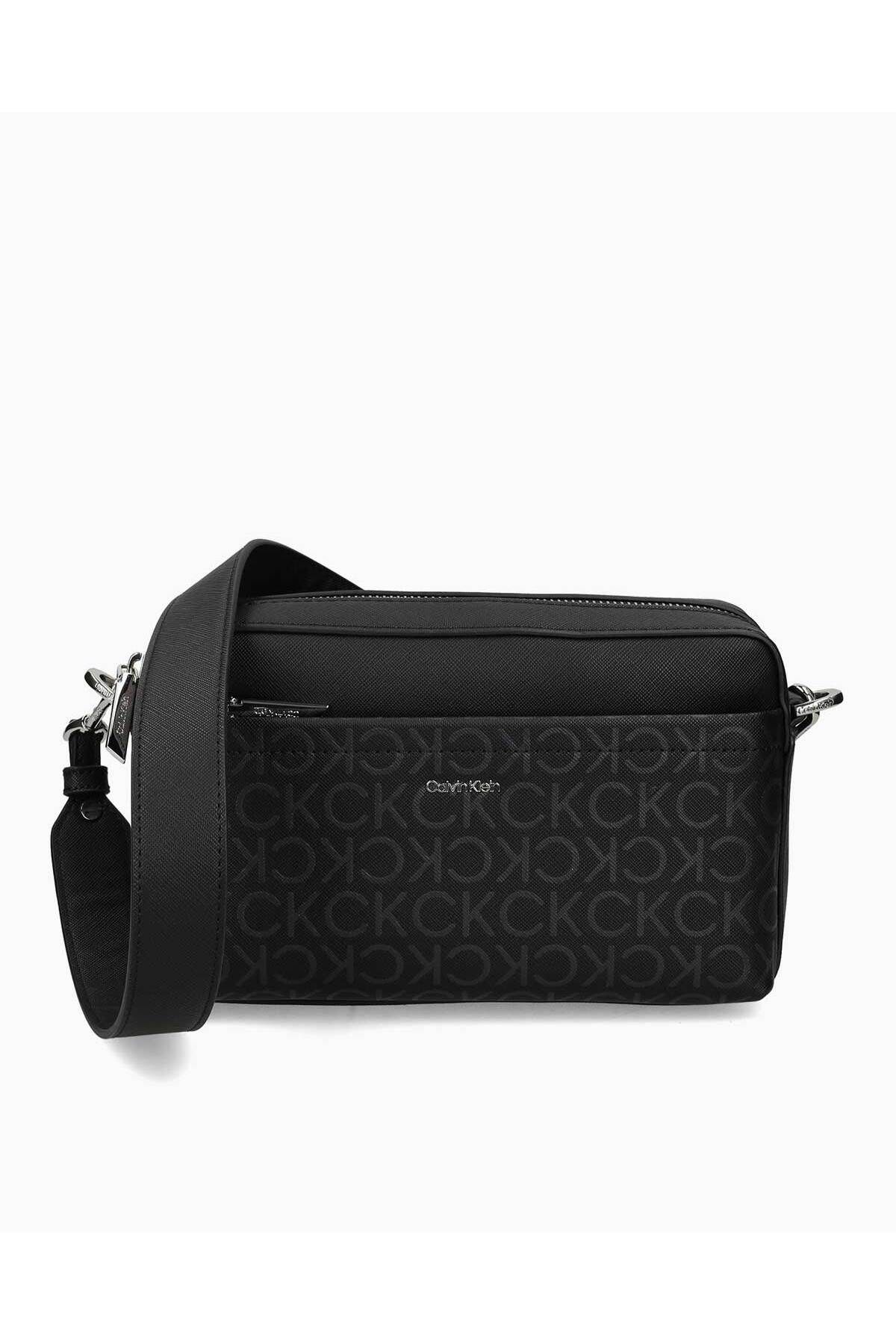 Calvin Klein-Must Convertible Monogram Shoulder Bag 5