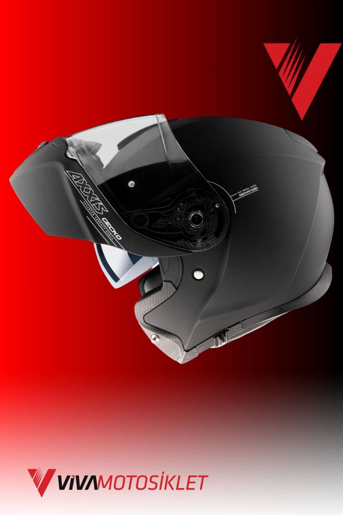 AXXIS-Gecko Sv Solid A1 - Matt Black 3