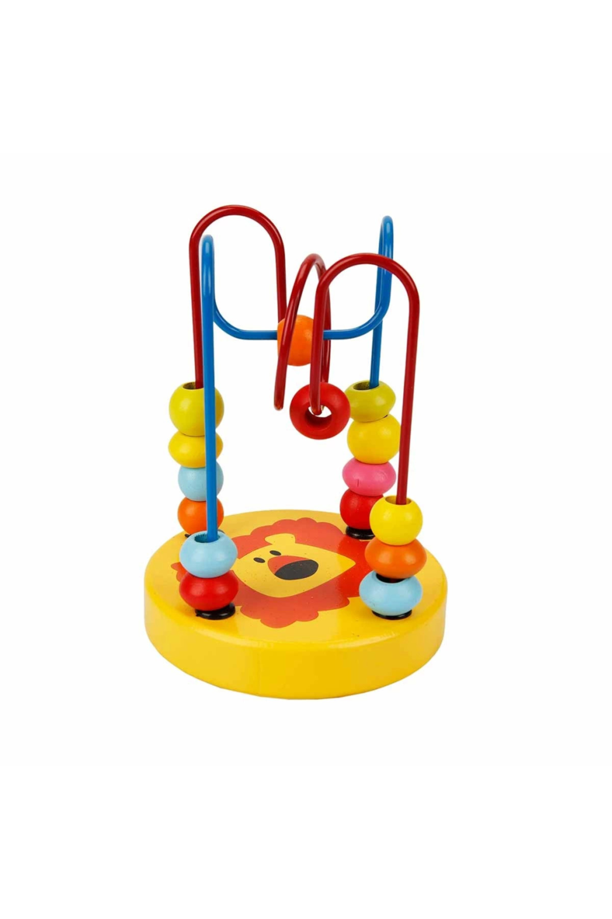 NW NessiWorld Woody Tahta Boncuk Oyunu Orman Hayvanları S00000575 fotoğrafı 3 (önizleme)